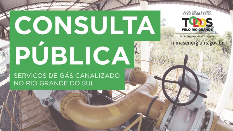 Consulta Pública amplia debate sobre projeto de serviços de gás canalizado