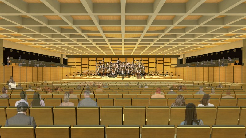 Nova sala de concertos será inaugurada no próximo dia 24
