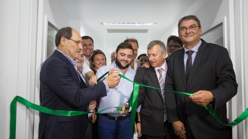 TRAMANDA&Iacute;, RS, BRASIL 09.03.2018: Solenidade de inaugura&ccedil;&atilde;o da ala de obstetr&iacute;cia do Hospital Tramanda&iacute;. Foto: Karine Viana/Pal&aacute;cio Piratini
