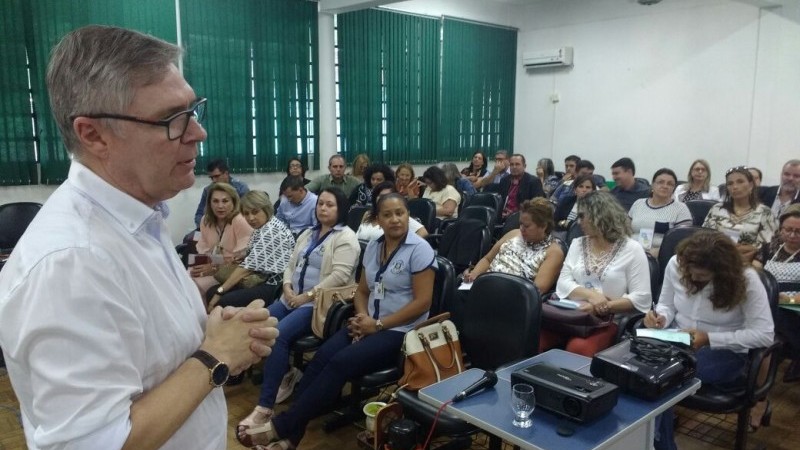 A ação teve a participação de 99 diretores das 10ª e 35ª CREs, com sedes, respectivamente, em Uruguaiana e São Borja
