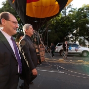 PORTO ALEGRE, RS, BRASIL 21.03.2018: Governador José Ivo Sartori durante o lançamento da 30º Festival Internacional de Balonismo de Torres. Foto: Dani Barcellos/Palácio Piratini