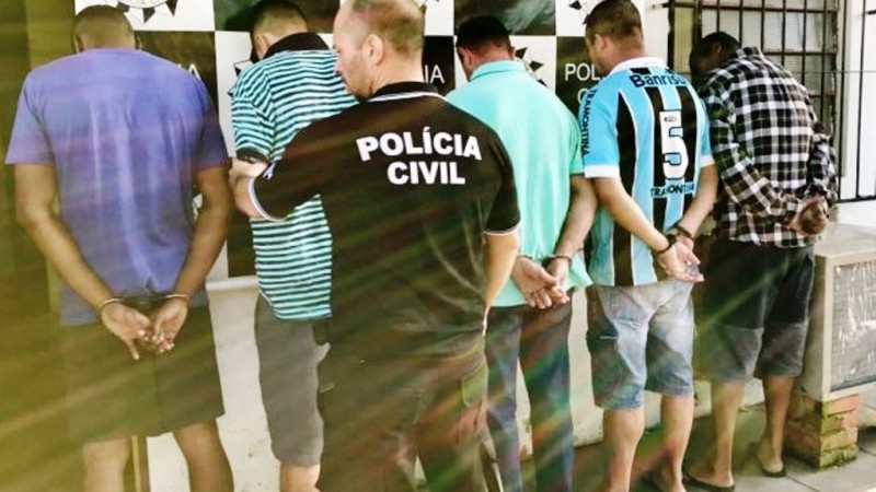 Na ação, que contou com o apoio da Brigada Militar, foram cumpridas 63 ordens judiciais, entre mandados de busca e de prisão