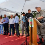 PASSO FUNDO, RS, BRASIL 12.04.2018: O governo do Estado entregou, nesta quinta-feira (12), as novas viaturas da Brigada Militar (BM) destinadas aos municípios da área de abrangência do Comando Regional de Policiamento Ostensivo (CRPO) Planalto. O ato, que