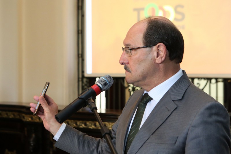 Sartori destacou a busca do Estado por desburocratizar processos, integrar órgãos estaduais e inovar com tecnologia
