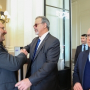 Garantia foi dada pelo ministro da Segurança Pública ao governador Sartori e secretário Schirmer