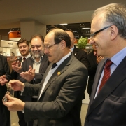 CARLOS BARBOSA, RS, BRASIL 29.06.2018: Governador José Ivo Sartori participou, nesta sexta-feira (29) da Cerimônia de Abertura da 29ª Edição da FestiQueijo. Fotos: Luiz Chaves/Palácio Piratini