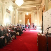 PORTO ALEGRE, RS, BRASIL 18.07.2018: O Governo do Estado do Rio Grande do Sul e a Athos Editora uniram-se em cerimônia de lançamento do 4º volume da série 'Nomes que fizeram a Imprensa Gaúcha', realizada na manhã desta quarta-feira (18), no Salão Negrinho