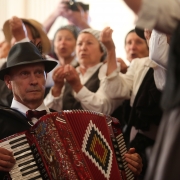 PORTO ALEGRE, RS, BRASIL 19.07.2018: Recepção do Grupo Le Arte Per Via de Bassano del Grappa, nesta quinta-feira (19), no Palácio Piratini. Foto: Karine Viana/Palácio Piratini