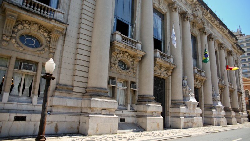 PORTO ALEGRE, RS, BRASIL, 12.01.2016: Fachada do Palácio Piratini. Governo do Estado do Rio Grande do Sul. Foto: Leandro Osório/ Especial Palácio Piratini