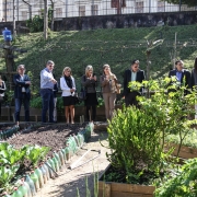 PORTO ALEGRE, RS, BRASIL 12.09.2018: A secretária de Desenvolvimento Social, Trabalho Justiça e Direitos Humanos (SDSTJDH), Maria Helena Sartori participou, na manhã desta quarta-feira (12), no Salão Azul na Ala Residencial do Palácio Piratini, do café da