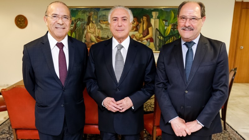 (Bras&iacute;lia - DF, 06/11/2018) Encontro com Ministro Padilha e Ivo Sartori, Governador do Rio Grande do Sul. 
Foto: Cesar Itiber&ecirc;/PR