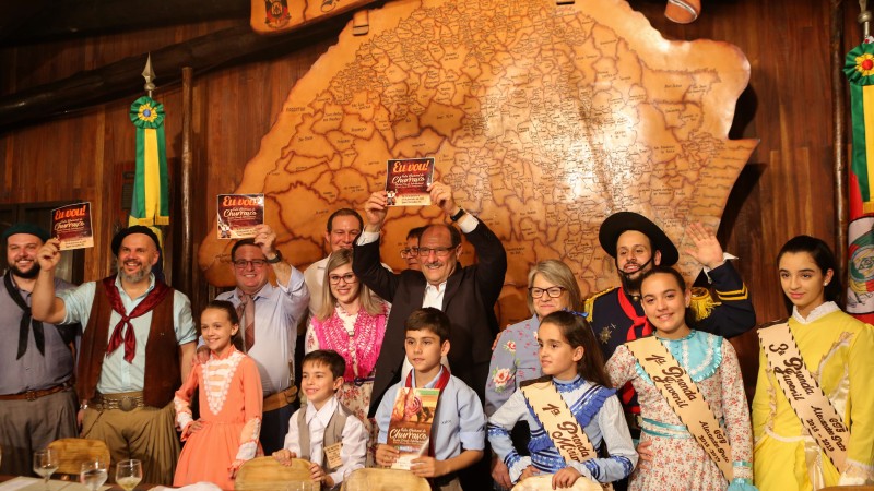 Lan&ccedil;amento da Festa Nacional do Churrasco e Rodeio Crioulo de Lagoa Vermelha