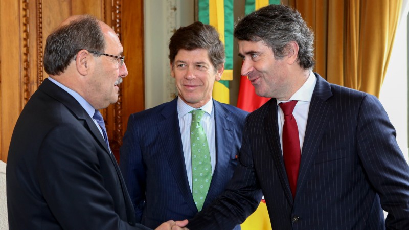 Visita Cortesia do Embaixador de Portugal