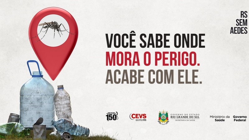 Campanha de mídia reforça o combate ao mosquito transmissor da dengue