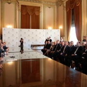 PORTO ALEGRE, RS,BRASIL 27.12.2018:  Governador participou  nesta quinta-feira (27) da cerimônia de descerramento da Galeria de Ex-Secretários da Casa Civil .foto: Dani Barcellos/Palácio Piratini