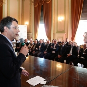 PORTO ALEGRE, RS,BRASIL 27.12.2018:  Governador participou  nesta quinta-feira (27) da cerimônia de descerramento da Galeria de Ex-Secretários da Casa Civil .foto: Dani Barcellos/Palácio Piratini