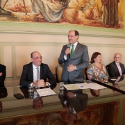 PORTO ALEGRE, RS,BRASIL 27.12.2018:  Governador participou  nesta quinta-feira (27) da cerimônia de descerramento da Galeria de Ex-Secretários da Casa Civil .foto: Dani Barcellos/Palácio Piratini