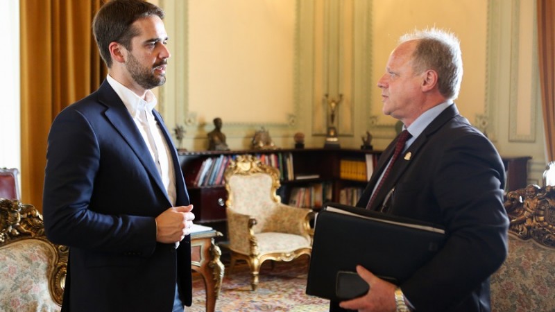 10.01.2019 Gov Eduardo Leite recebe Pref de São Sepé