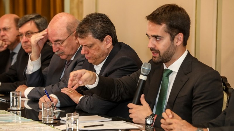 11.01.2018 Gov Eduardo Leite reunião de trabalho com Ministros - Itamar Aguiar