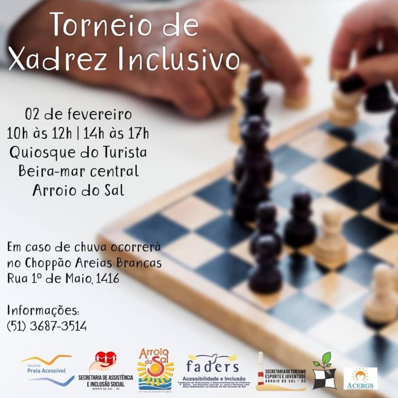 Convite para o Clube de Xadrez - Campus Rio Grande