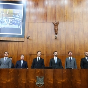 PORTO ALEGRE, RS, BRASIL, 31/01/2019 - Governador Eduardo Leite participa da posse dos Deputados Estaduais, Instalação 55º da Legislatura e Eleição da Mesa Diretora e Comissão Representativa da Assembléia Legislativa do Estado. 
