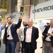 GRAVATAÍ, RS, BRASIL, 08/02/2019 - Governador Eduardo Leite em visita à fábrica da GM no município de Gravataí, na manhã desta sexta-feira (08). Fotos: Itamar Aguiar/Palácio Piratini
