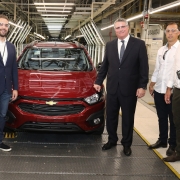 GRAVATAÍ, RS, BRASIL, 08/02/2019 - Governador Eduardo Leite em visita à fábrica da GM no município de Gravataí, na manhã desta sexta-feira (08). Fotos: Itamar Aguiar/Palácio Piratini