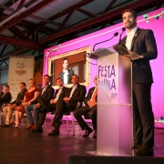 CAXIAS DO SUL, RS, BRASIL, 22/02/2019 - Na manhã dessa sexta-feira (22), o governador Eduardo Leite participou da abertura da Festa Nacional da Uva 2019. Fotos: Rodger Timm/Palácio Piratini