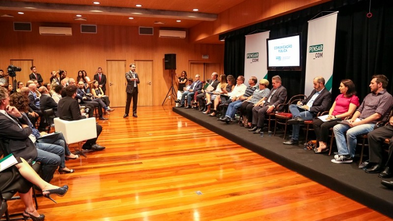 PORTO ALEGRE, RS, BRASIL, 07/03/2019 - 1º Encontro de Comunicação Secom - Fotos Gustavo Mansur/ Palácio Piratini