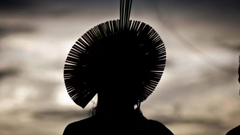São Félix do Xingu (PA) - Cerca de quatro mil indígenas participam da Semana dos Povos Indígenas. O evento começou no sábado (15) e vai até quarta-feira (19), quando é celebrado o Dia do Índio (Thiago Gomes/Agência Pará)