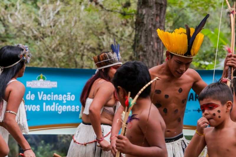 Ação em aldeia de Porto Alegre deflagra campanha de vacinação de povos  indígenas - Portal do Estado do Rio Grande do Sul