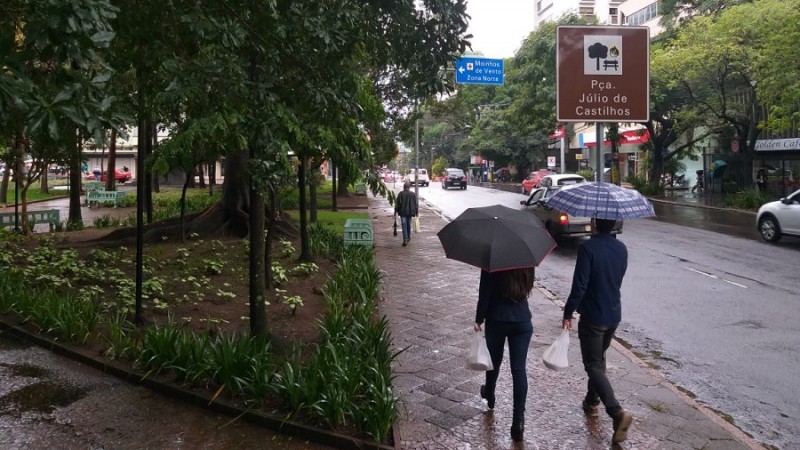 Semana com clima ameno e chuva em Alegrete