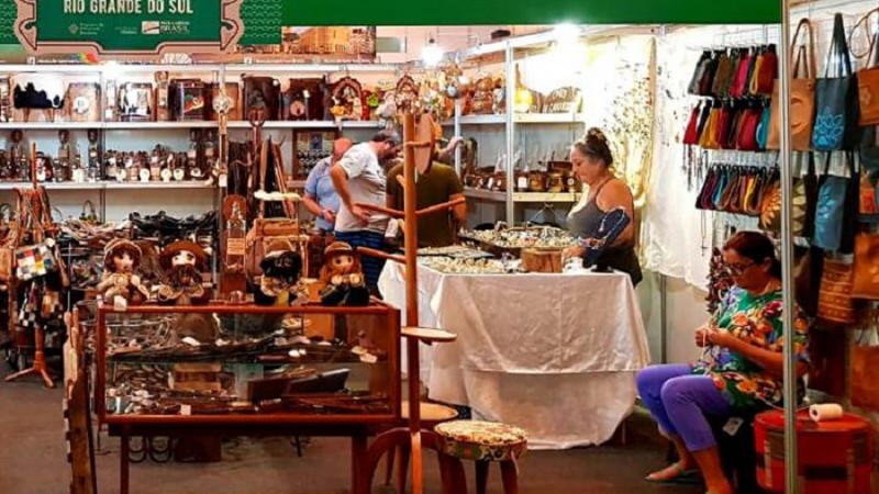 artesanato ga&uacute;cho feira Olinda
