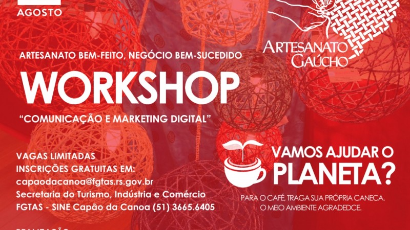 workshop comunicação e marketing ARTESANATO
