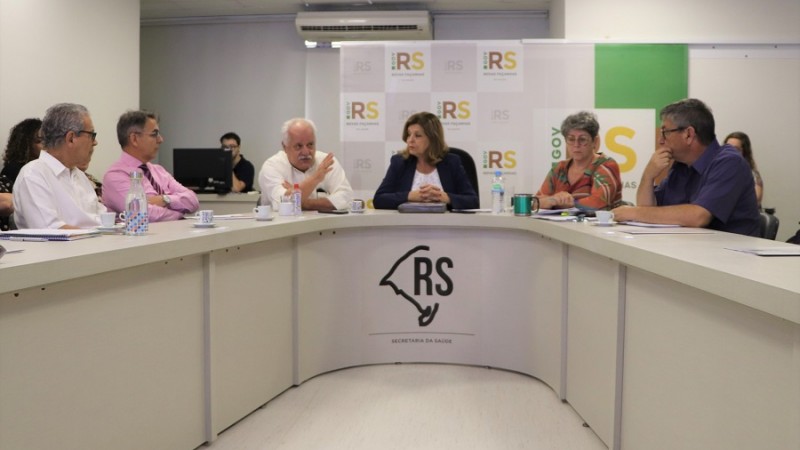 Reunião leitos Hospital Regional de Santa Maria