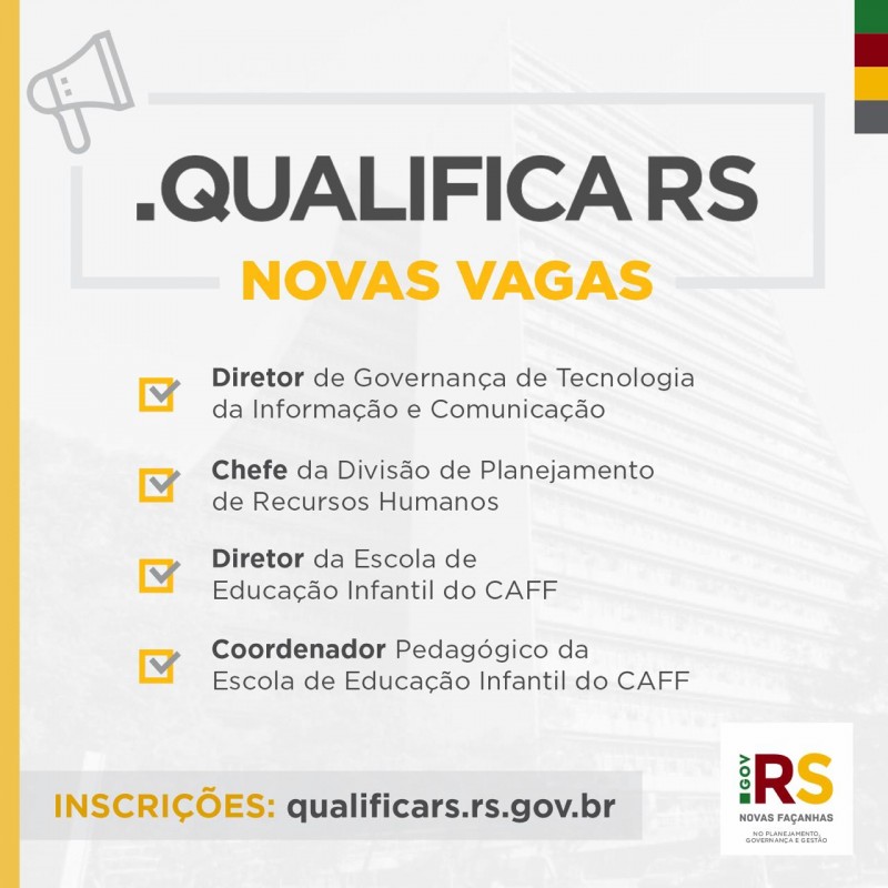 QualificaRS vagas