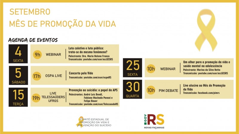 Setembro promoção da vida