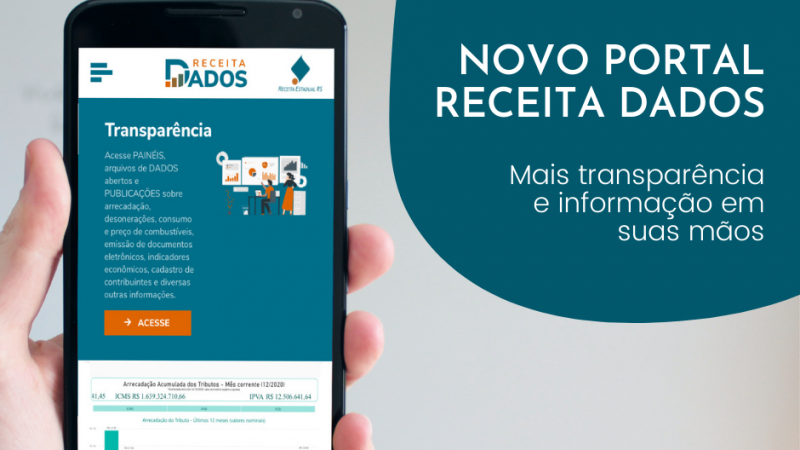 Receita Estadual Amplia Transparência Com O Novo Portal Receita Dados ...