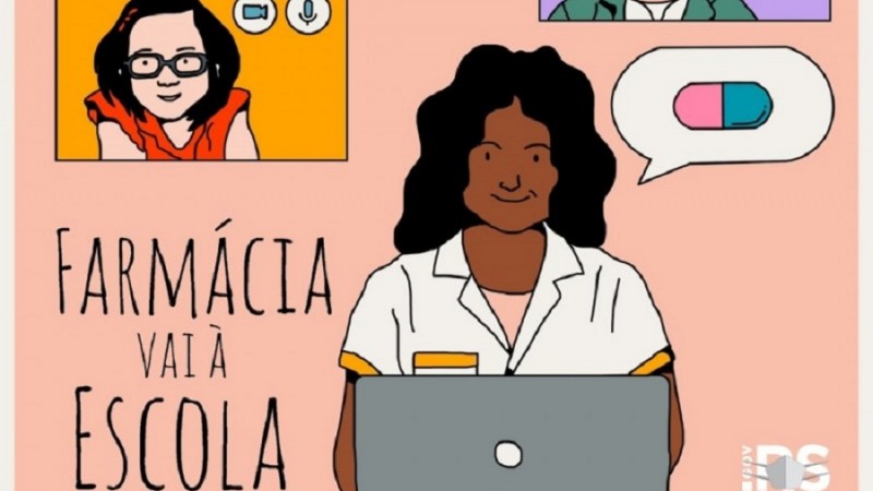card farm&aacute;cia vai a escola
