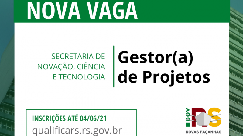 Qualifica RS   vaga Sict