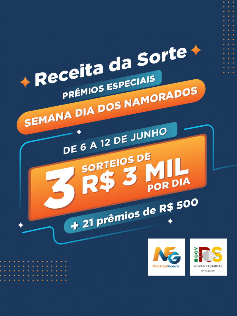 card receita da sorte sorteios especiais namorados