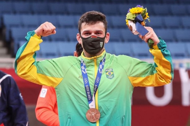 Daniel Cargnin, atleta da Sociedade Ginástica de Porto Alegre