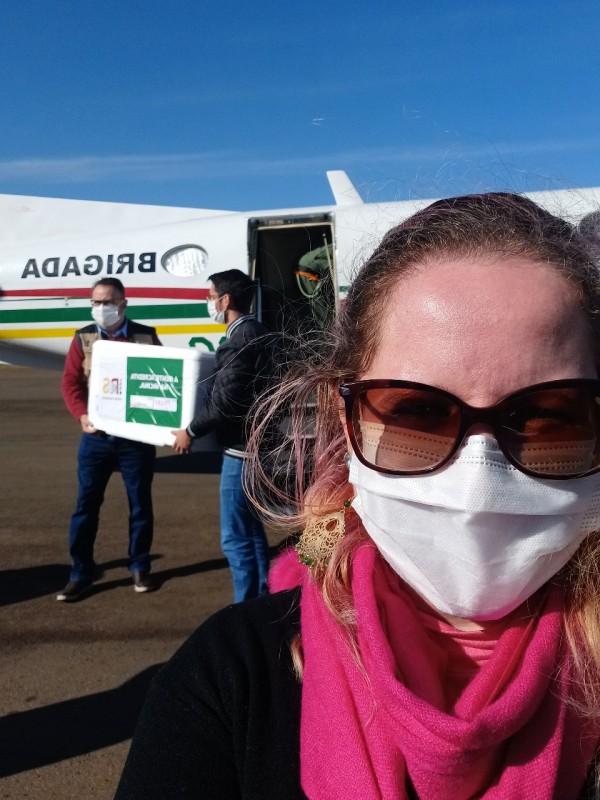 Marília Bissigo é servidora da Secretaria da Saúde