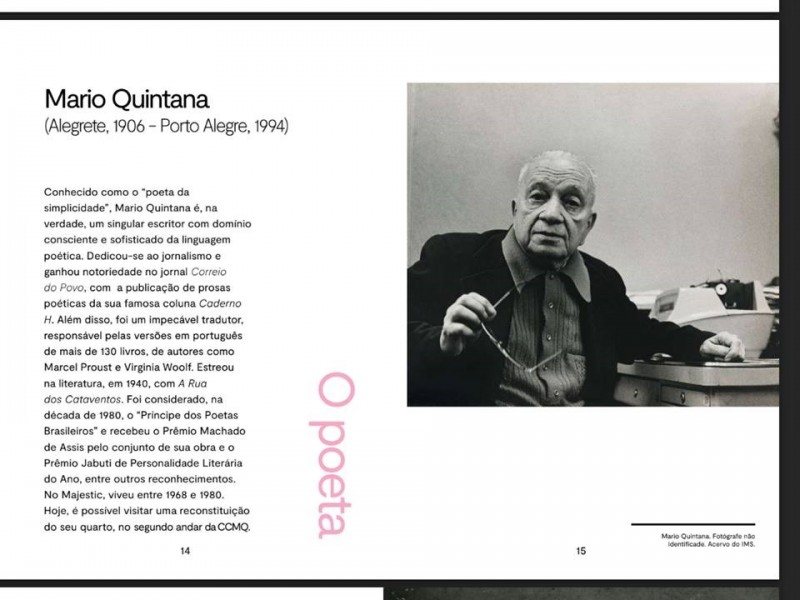 Mário Quintana: vida, características, obras, poemas - Português