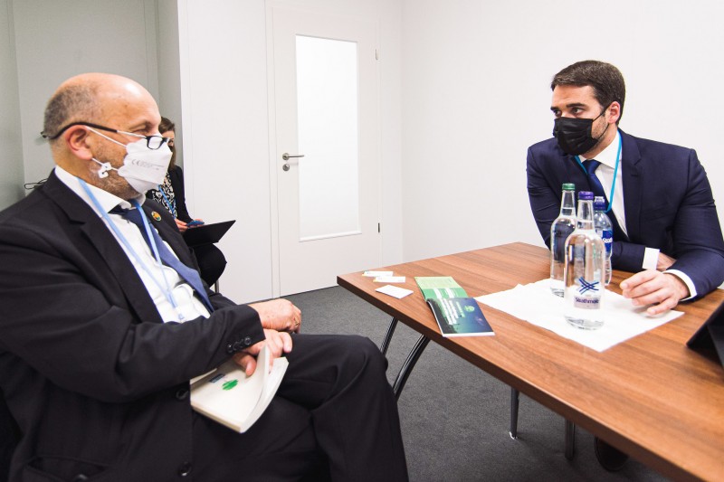 Leite esteve reunido com Norbert Gorissen, do Ministério Federal do Meio Ambiente da Alemanha