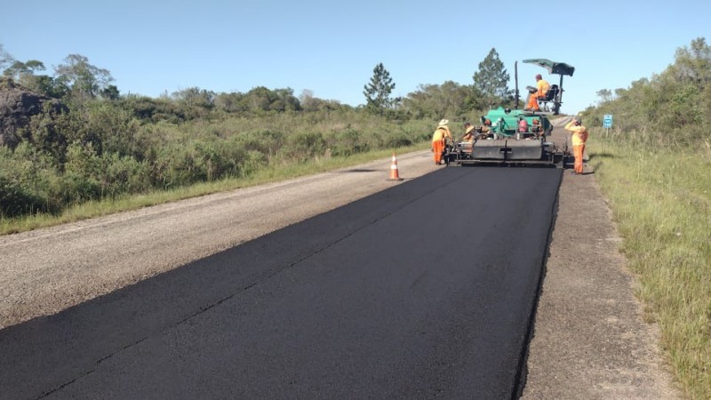 Recuperação rodovia Arroio Grande e Herval