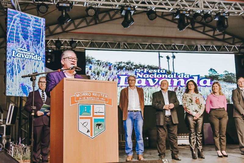 Festa Nacional da Lavanda promove a produção da flor em Morro Reuter -  Portal do Estado do Rio Grande do Sul