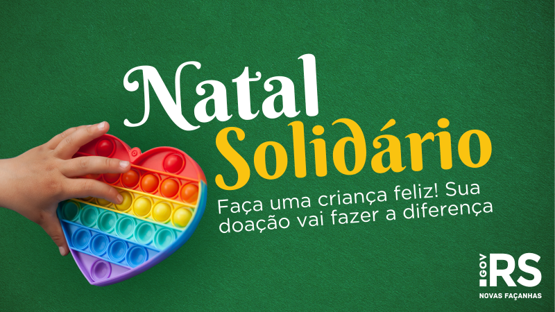 Gabinete da Primeira-dama lança ação para crianças de Porto Alegre no Natal  Solidário - Portal do Estado do Rio Grande do Sul