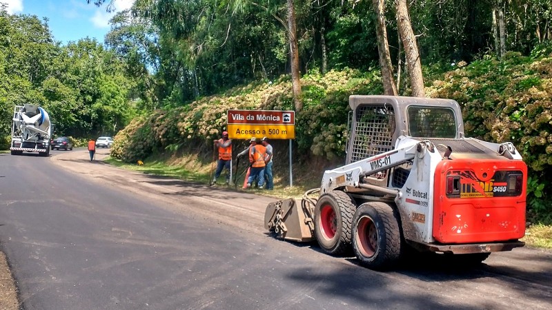 rodovias da Serra e Hortênsias nesta