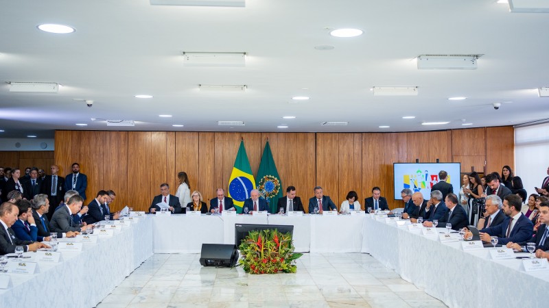 governo federal promoveu, nesta terça feira (18 4), uma reunião com governadores e autoridades do Judiciário e do Legislativo